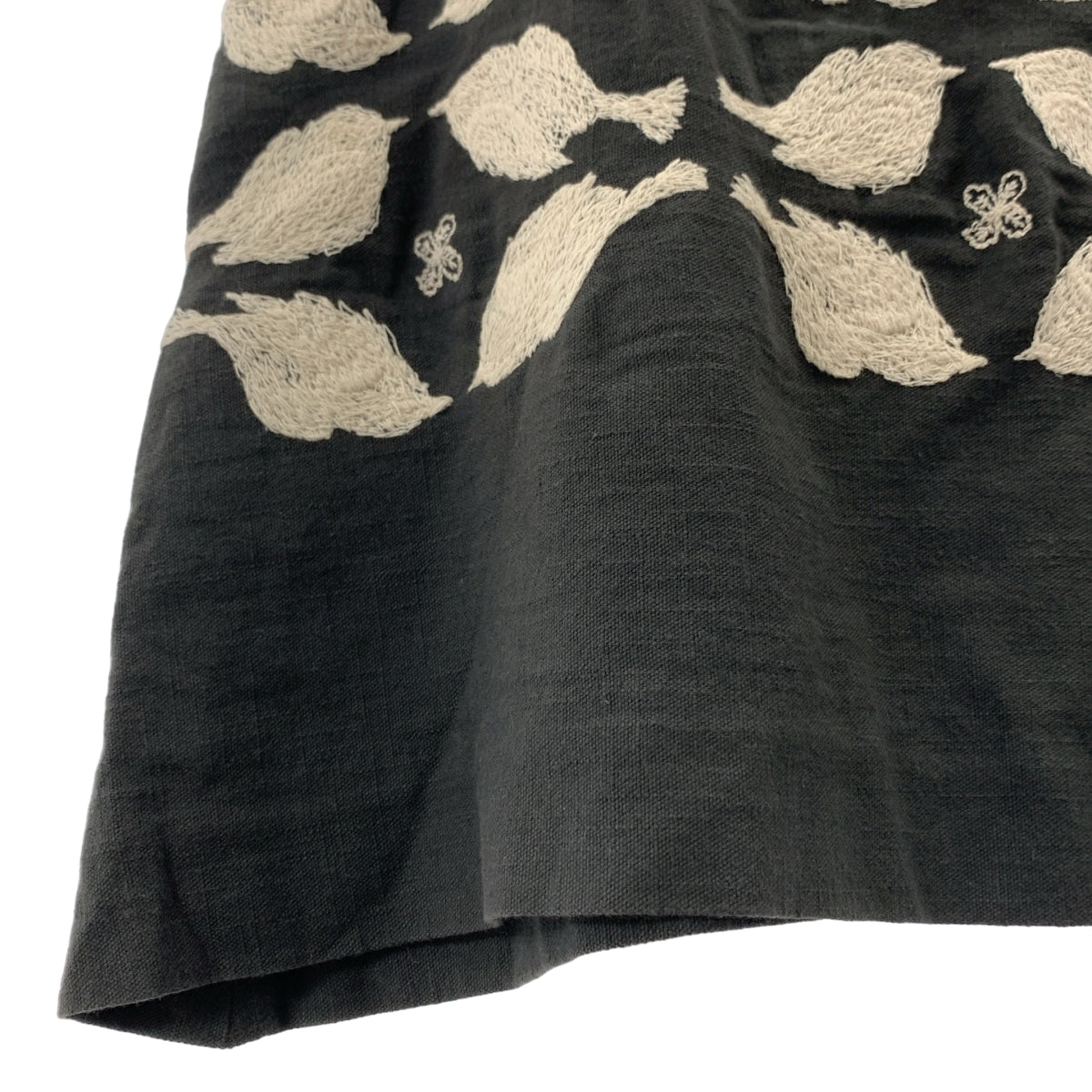 mina perhonen / 미나펠호넨 | four birds 코튼 자수 스커트 | 38 |