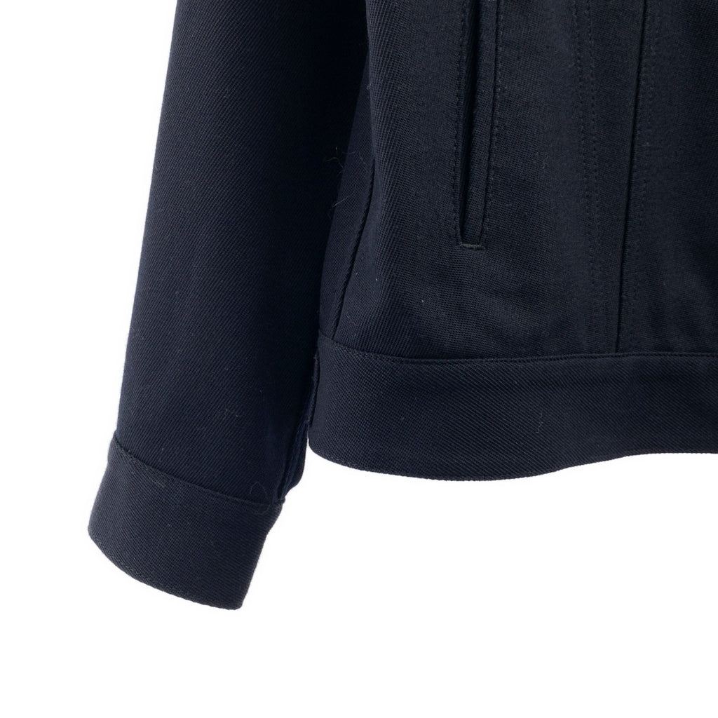 COMME des GARÇONS GIRL | 2023 春夏系列 | 羊毛卡車外套 | M 碼 | 海軍藍 | 女款