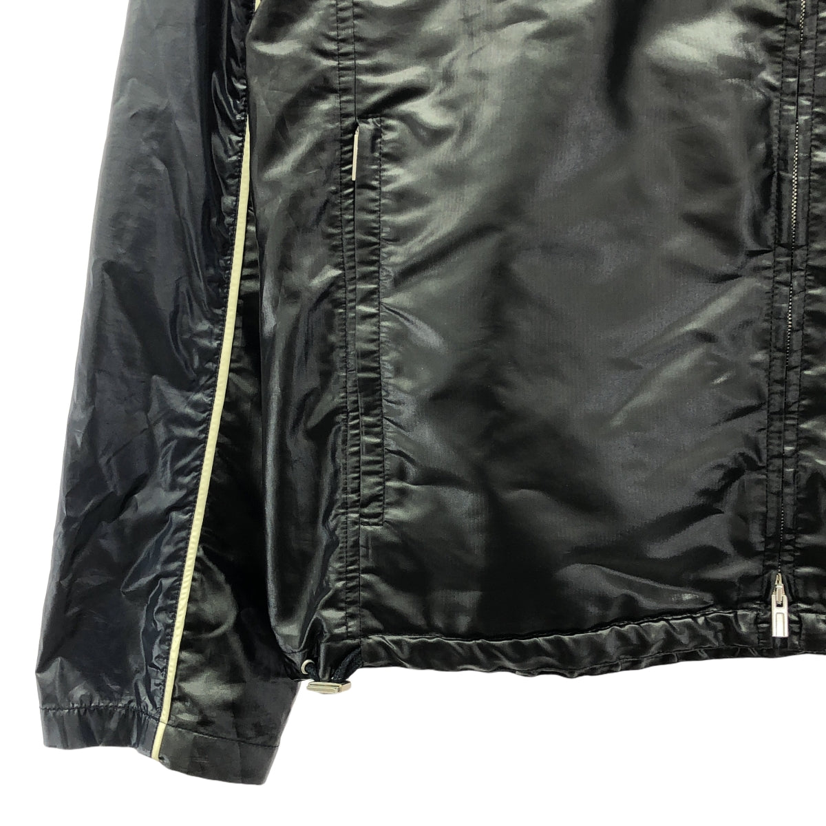 エルメス ナイロン ジャケット M レディース ネイビー A3652125