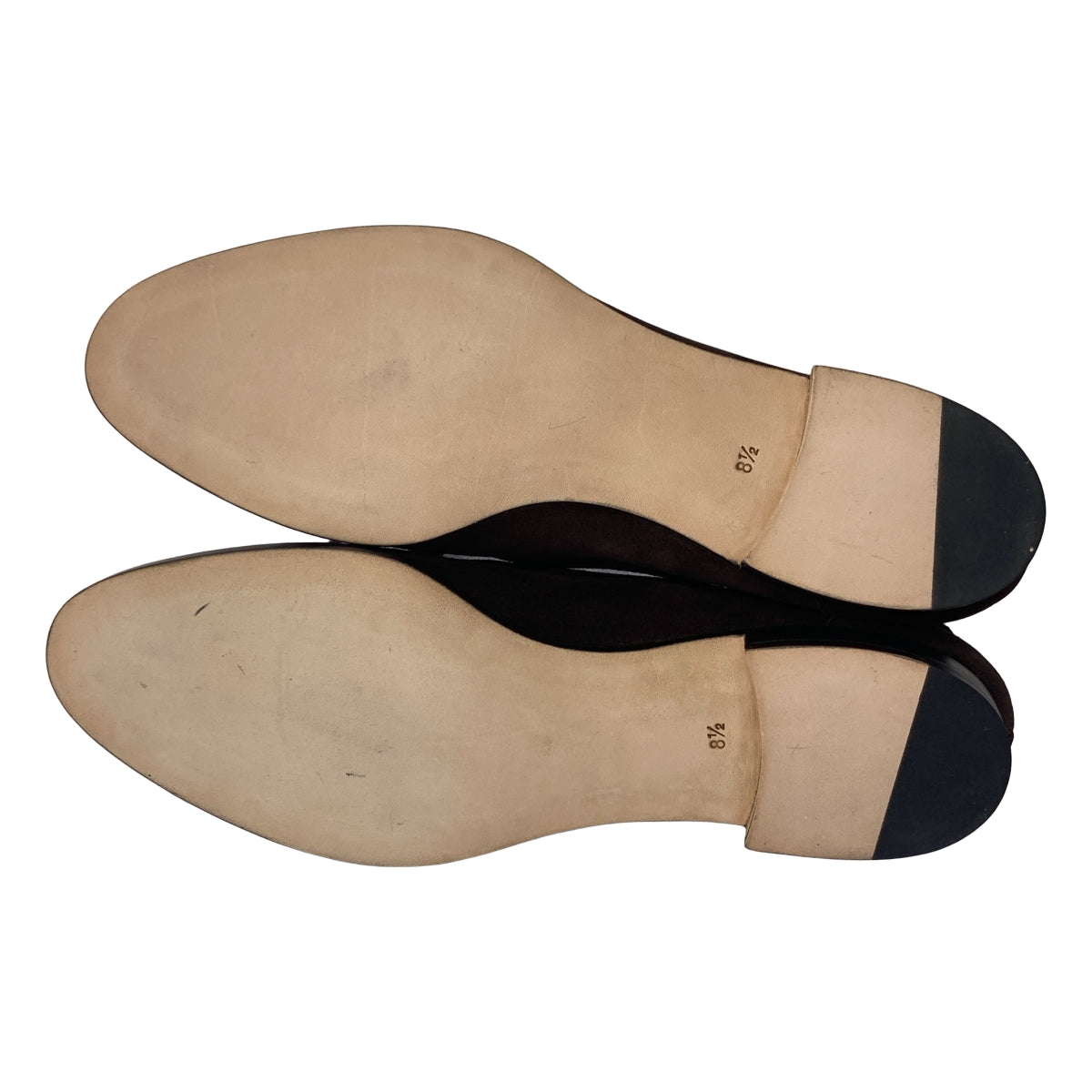 【美品】  SPIGOLA LEGGERA / スピーゴラレッジェーラ | スウェードレザー タッセル スリッポン シューズ | 8 1/2 | ダークブラウン | メンズ