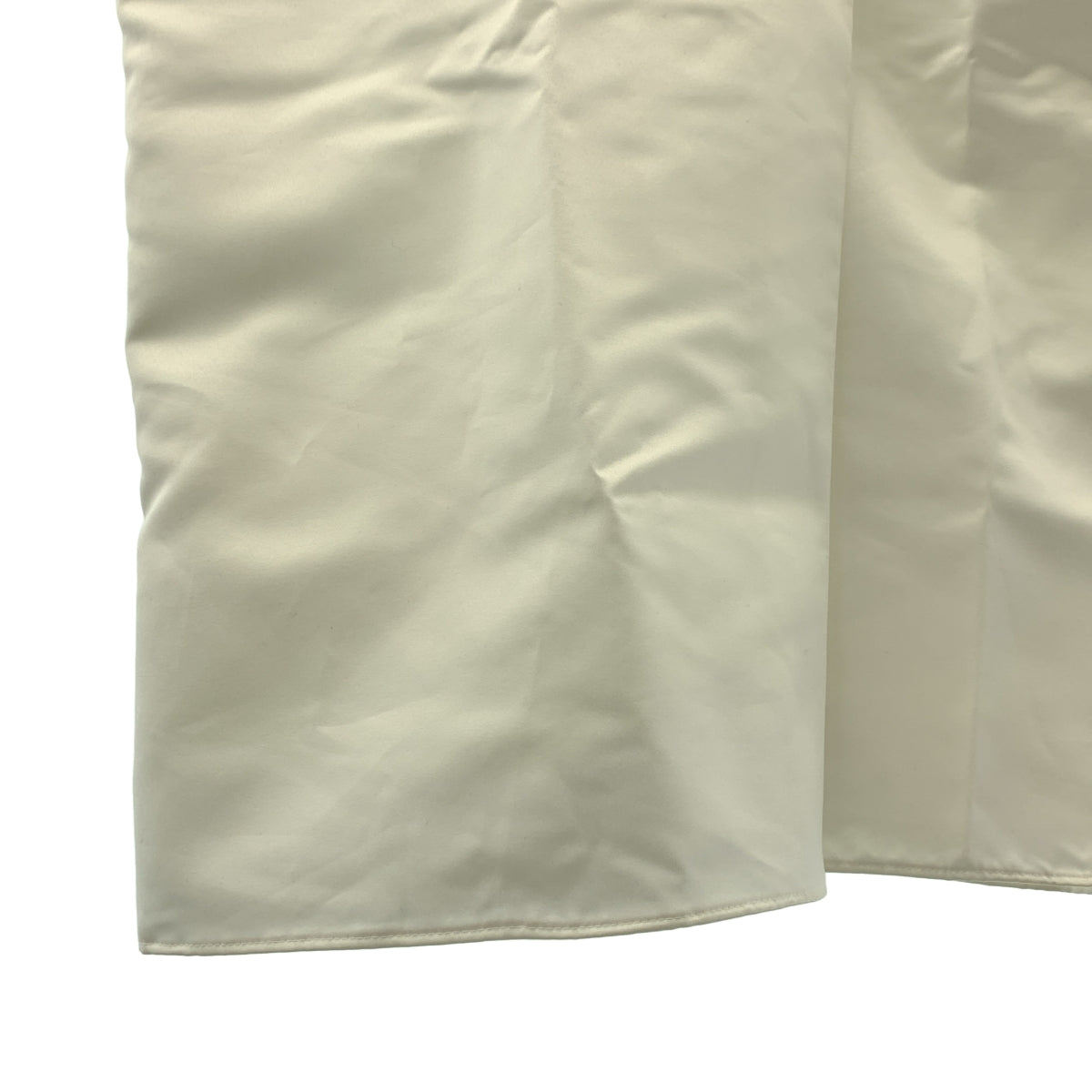 YOKO CHAN / 요코찬 | 새틴 프렌치 슬리브 블라우스 | 36 | 화이트 | 여성