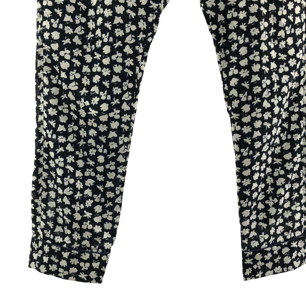 sacai / サカイ | 総柄 バックウエストゴム タック スラックス パンツ / 総裏地 | 1 | メンズ