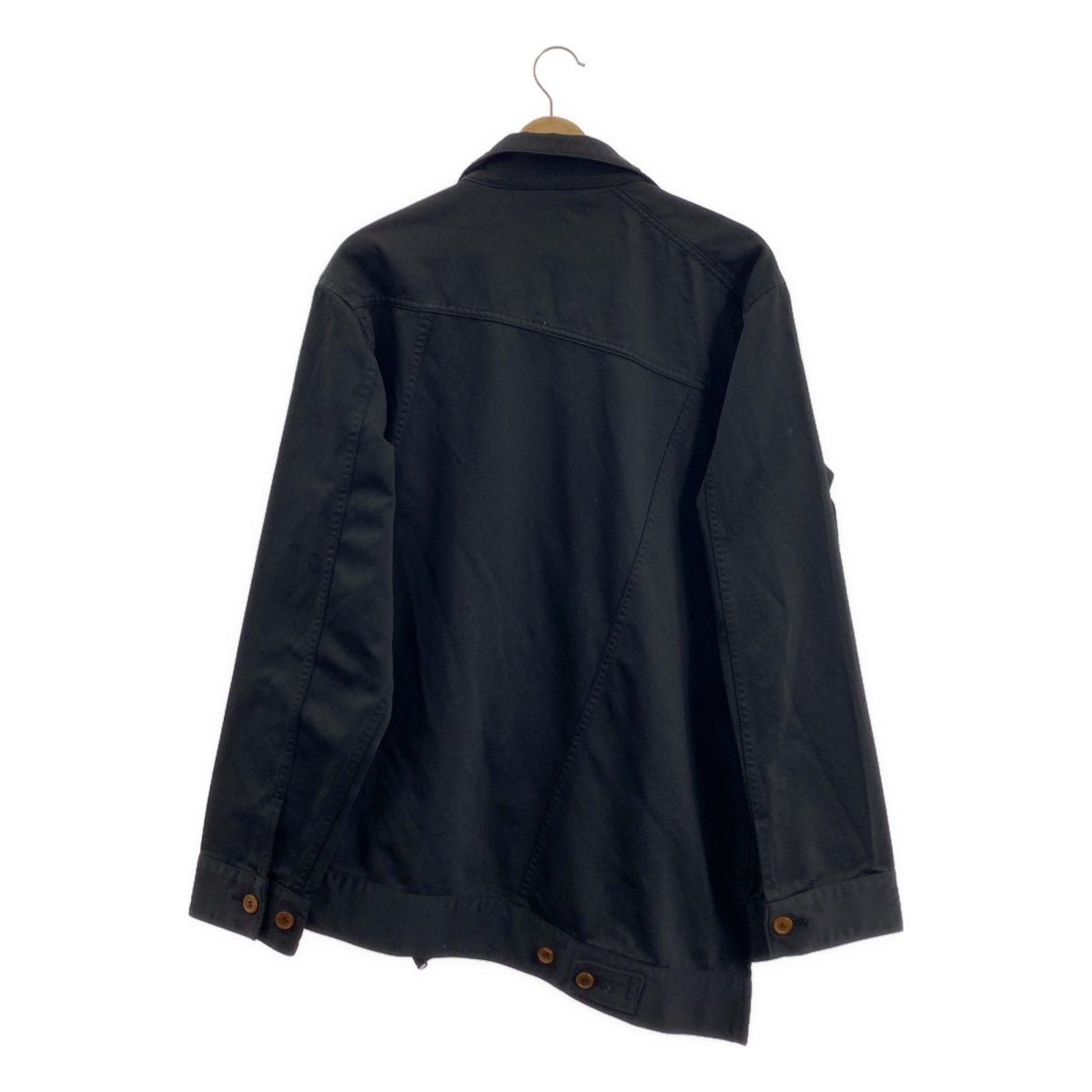 COMME des GARCONS HOMME PLUS / コムデギャルソンオムプリュス | 2018AW | ポリエステル縮絨 捻れ 変形 ジャケット | M | メンズ