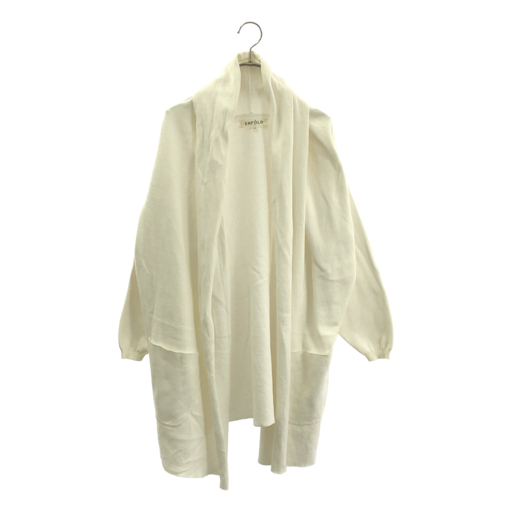 ENFOLD / 엠 폴드 | 더블 페이스 스톨 가디건 | 38 | 여성