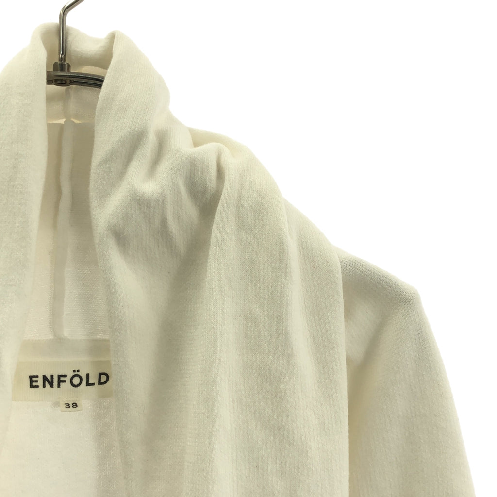 ENFOLD / 엠 폴드 | 더블 페이스 스톨 가디건 | 38 | 여성