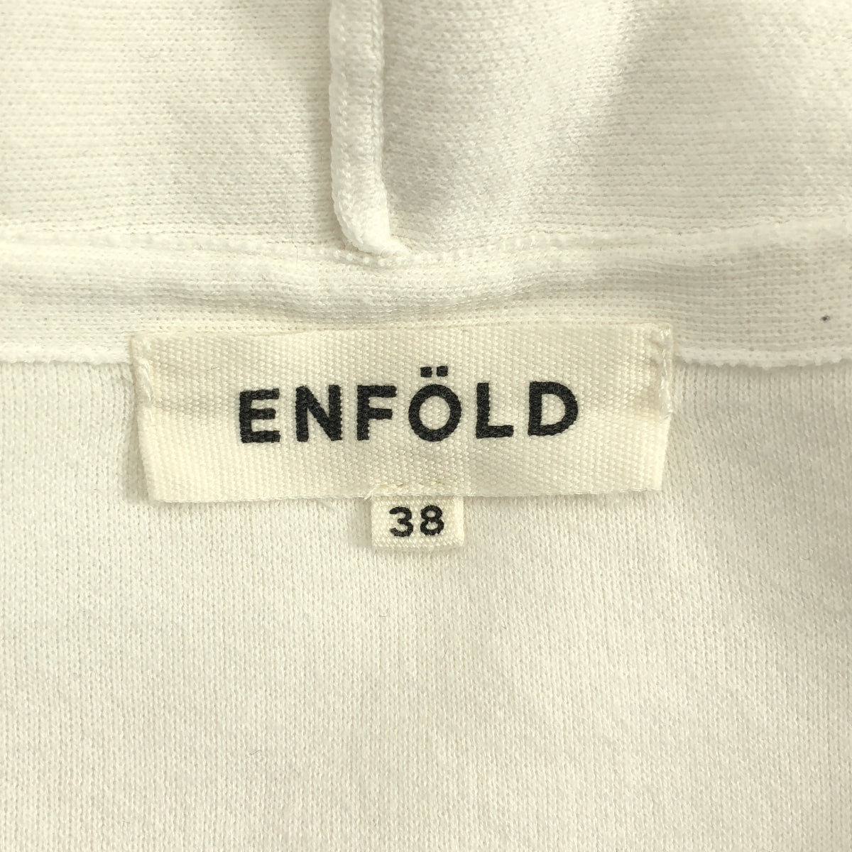 ENFOLD / エンフォルド | ダブルフェイスストールカーディガン | 38 | レディース