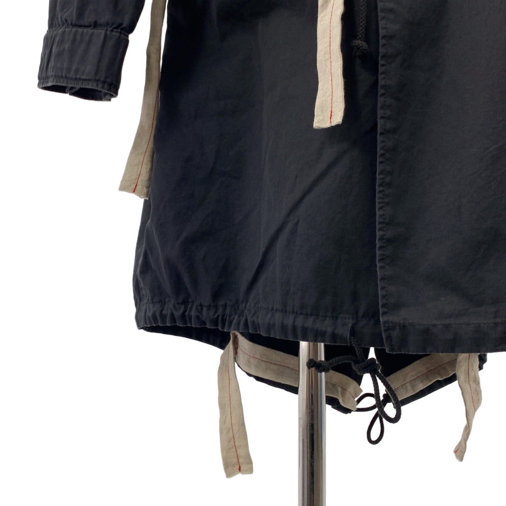 Y's BANG ON! / ワイズバングオン | テープデティール モッズ フーデッド シャツコート / ユニセックス | 3 | メンズ