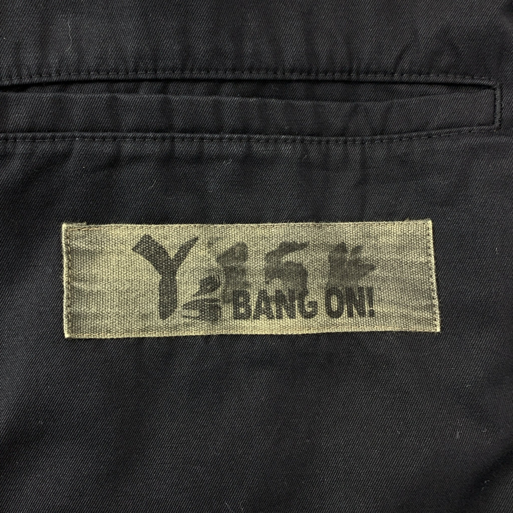 Y's BANG ON! / ワイズバングオン | テープデティール モッズ フーデッド シャツコート / ユニセックス | 3 | メンズ