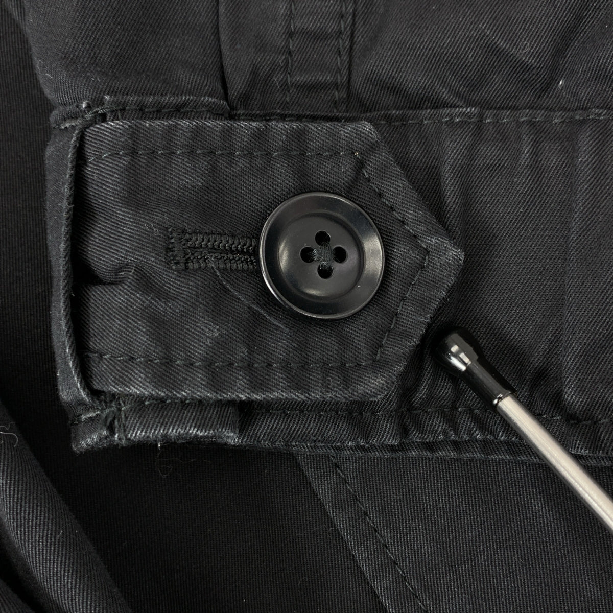 Y's BANG ON! / ワイズバングオン | テープデティール モッズ フーデッド シャツコート / ユニセックス | 3 | メンズ