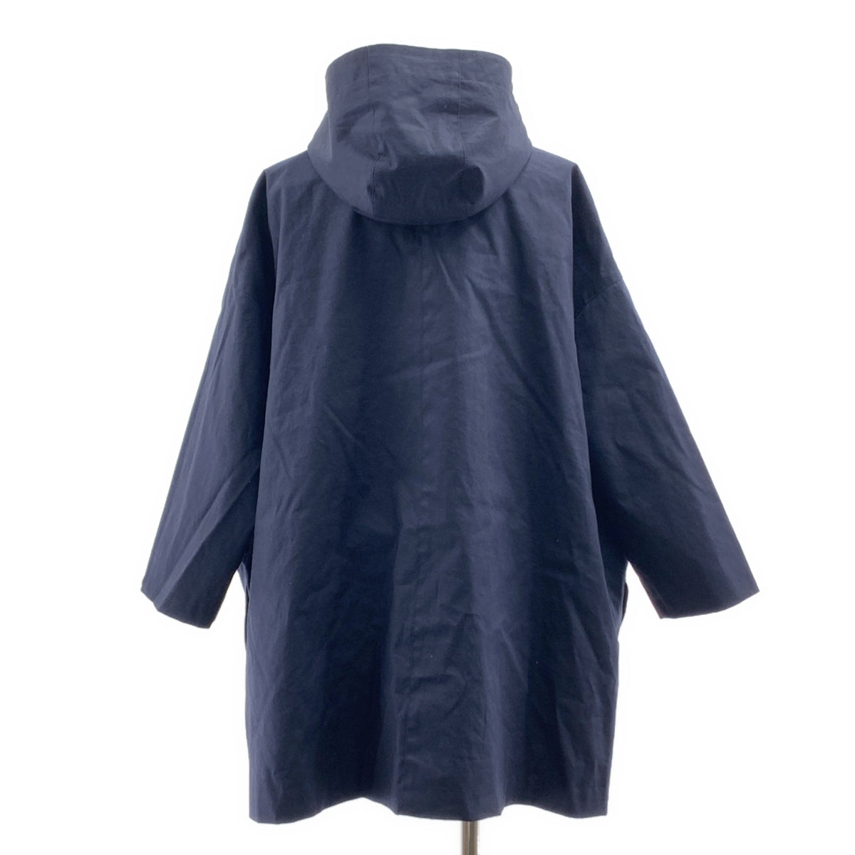 [狀況極佳] 傳統風衣 | Storm Seal Dudley 連帽皮草大衣（含可拆卸內襯）| 尺寸 34 | 海軍藍 | 女款