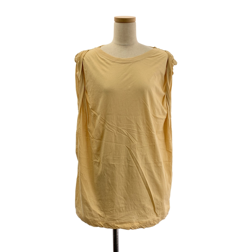 DRIES VAN NOTEN / 드리스 반 노튼 | 코튼 롤업 슬리브 컷소우 | XS |