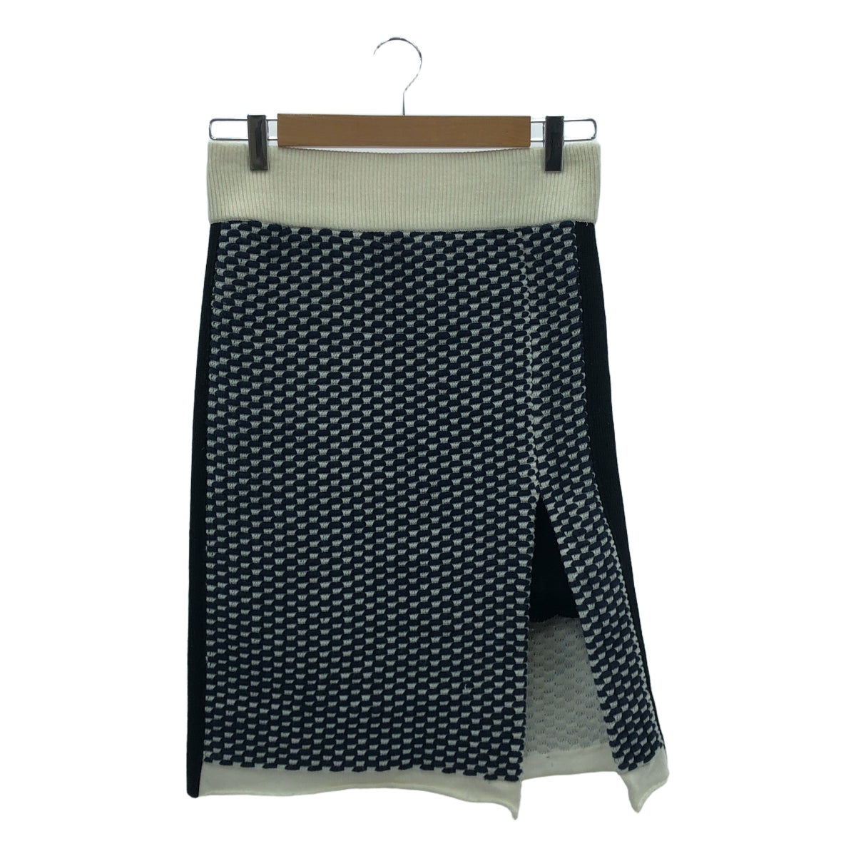 sacai luck / Sacai Luck | Side Line Slit Knit Skirt | 2 | Women's