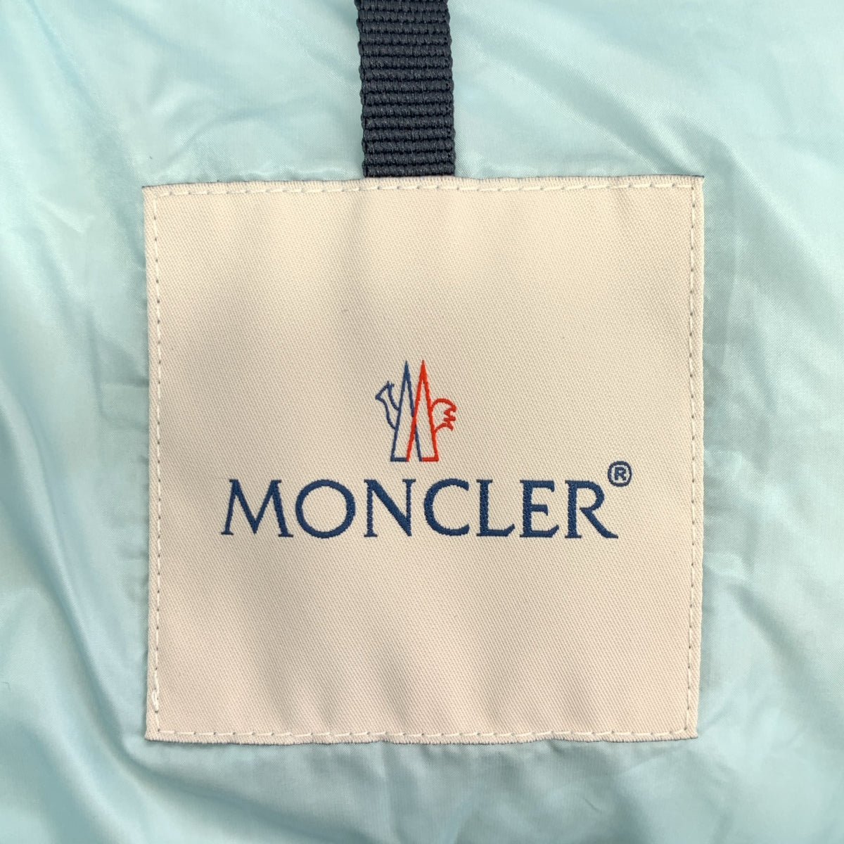 【成色極佳】MONCLER ANTRE 燈芯絨短款羽絨外套 | 0碼 | 淺藍色 | 女款