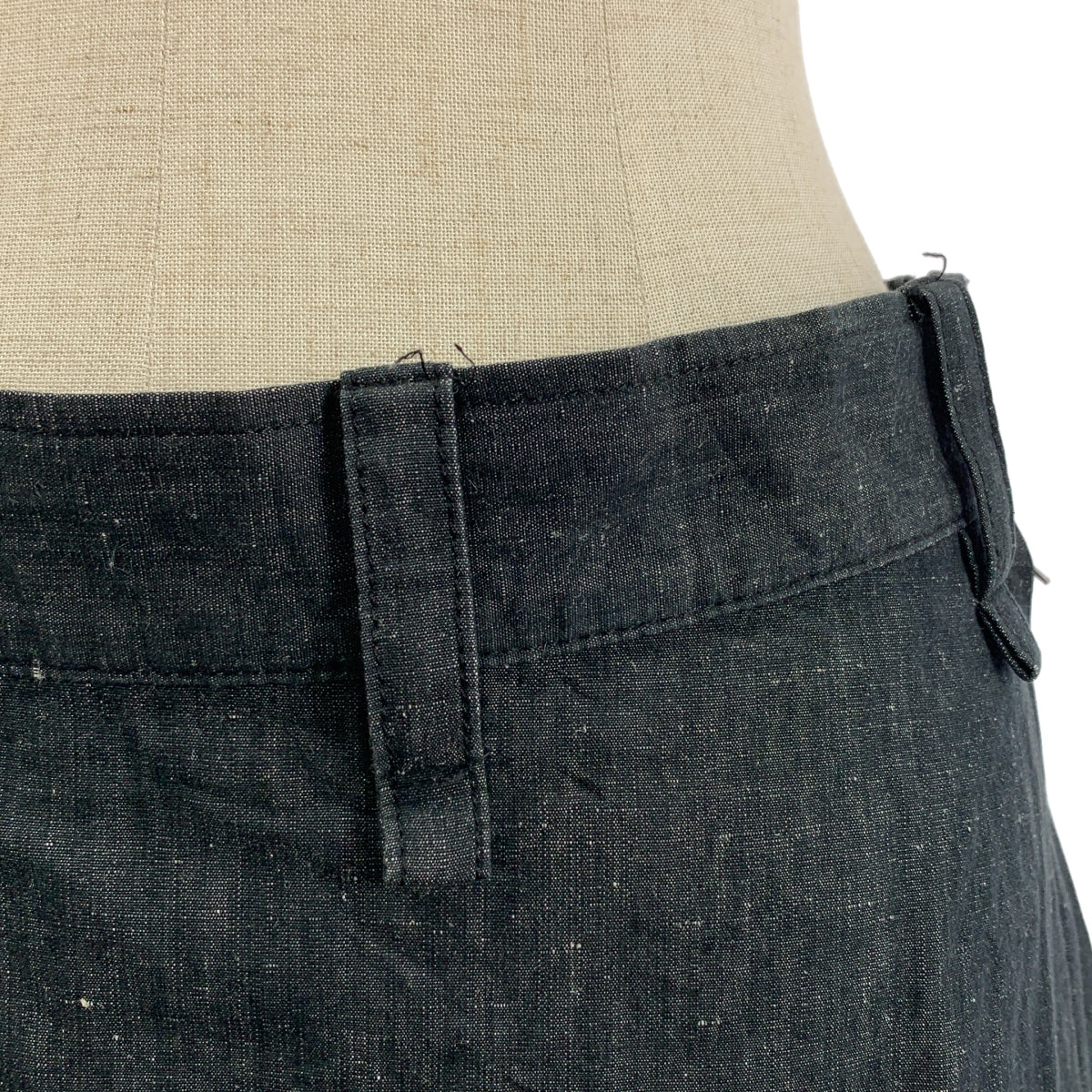 Y's / Y's Yohji Yamamoto | 2006春夏 | 棉麻側拉鍊褶皺蓬蓬長裙 | 2碼 | 女裝