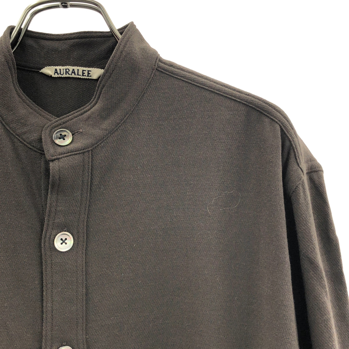 AURALEE ハードツイストギャバジンシャツ AURALEE ハードツイストギャバジンシャツ
