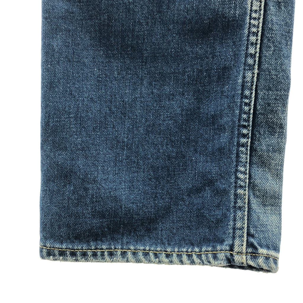 visvim / ビズビム | FLUXUS 03D5 SERGE DE NIMES ダメージ加工 ストレート デニムパンツ | W34 L30 | メンズ