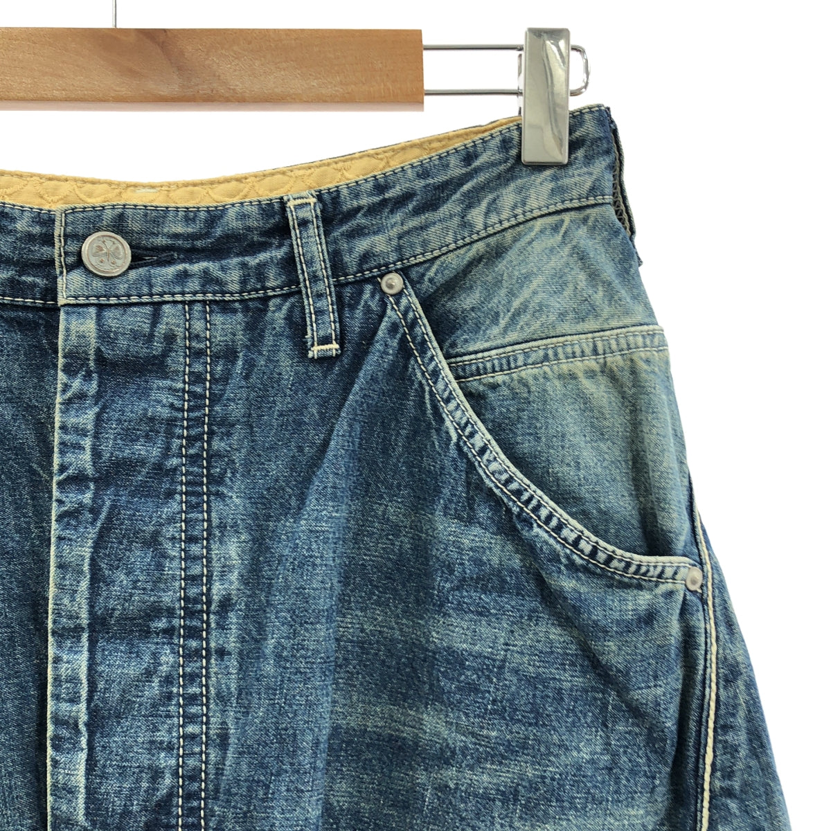 mina perhonen / ミナペルホネン | every day バルーンワイドデニムパンツ | 36 | レディース