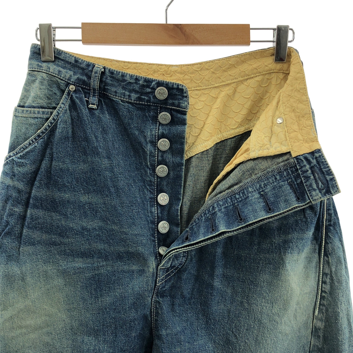 mina perhonen / ミナペルホネン | every day バルーンワイドデニムパンツ | 36 | レディース