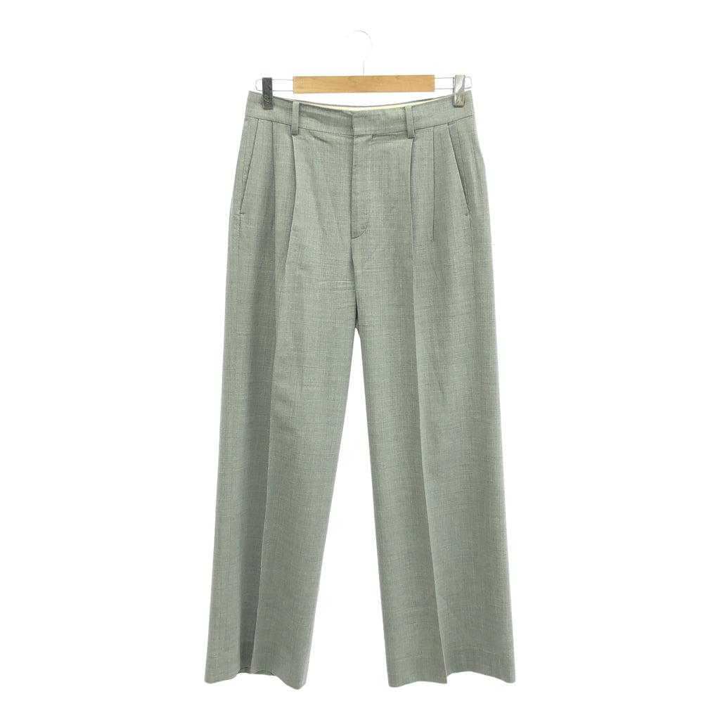 UNITED ARROWS / 유나이티드 애로즈 | 2 택 와이드 팬츠 | 40 | 그레이 | 여성