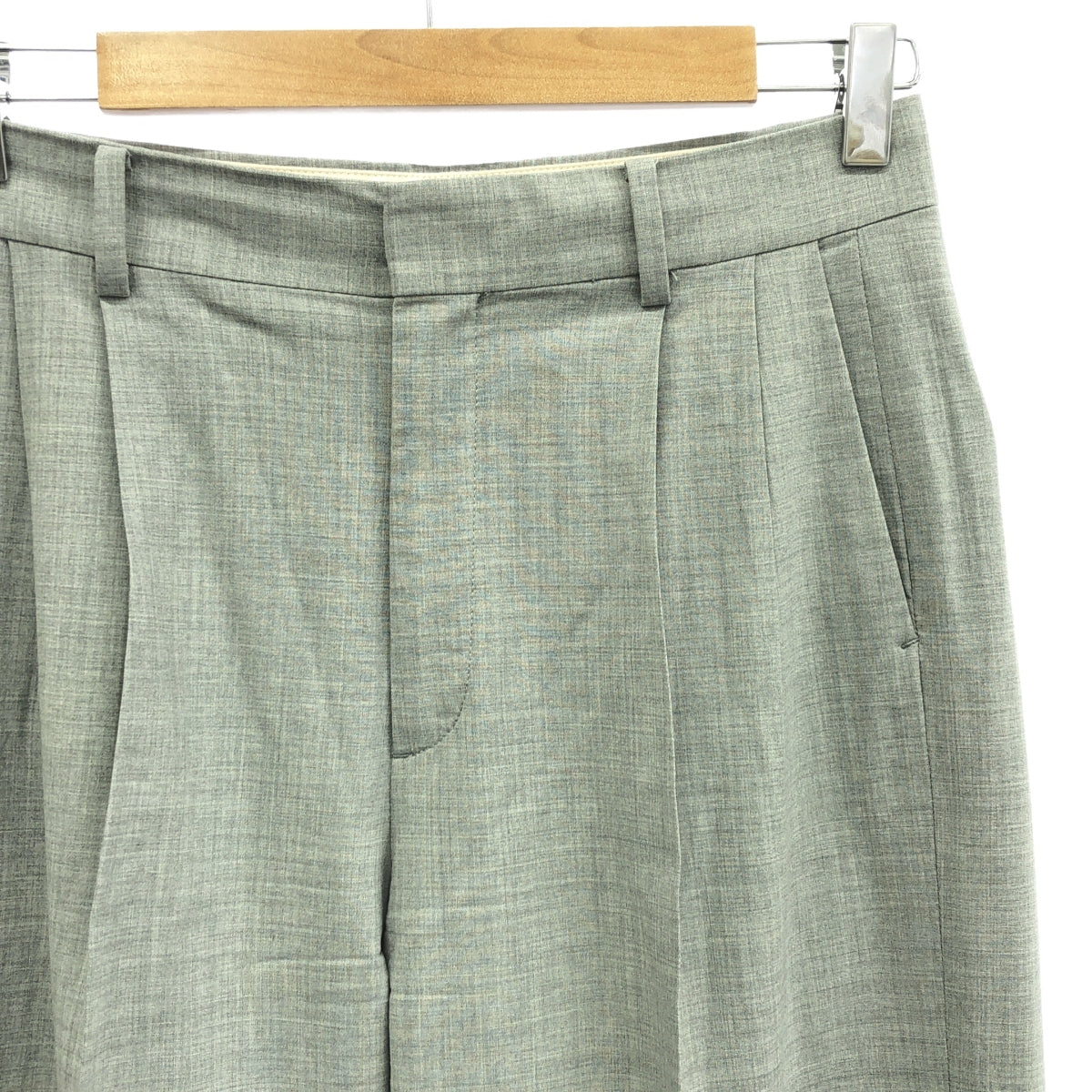 聯合箭隊 | 2條褶寬褲 | 40 |灰色 |女性的