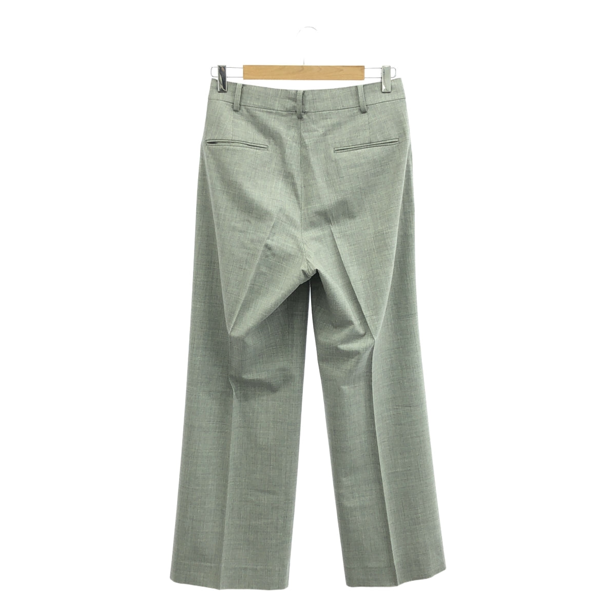 UNITED ARROWS / 유나이티드 애로즈 | 2 택 와이드 팬츠 | 40 | 그레이 | 여성