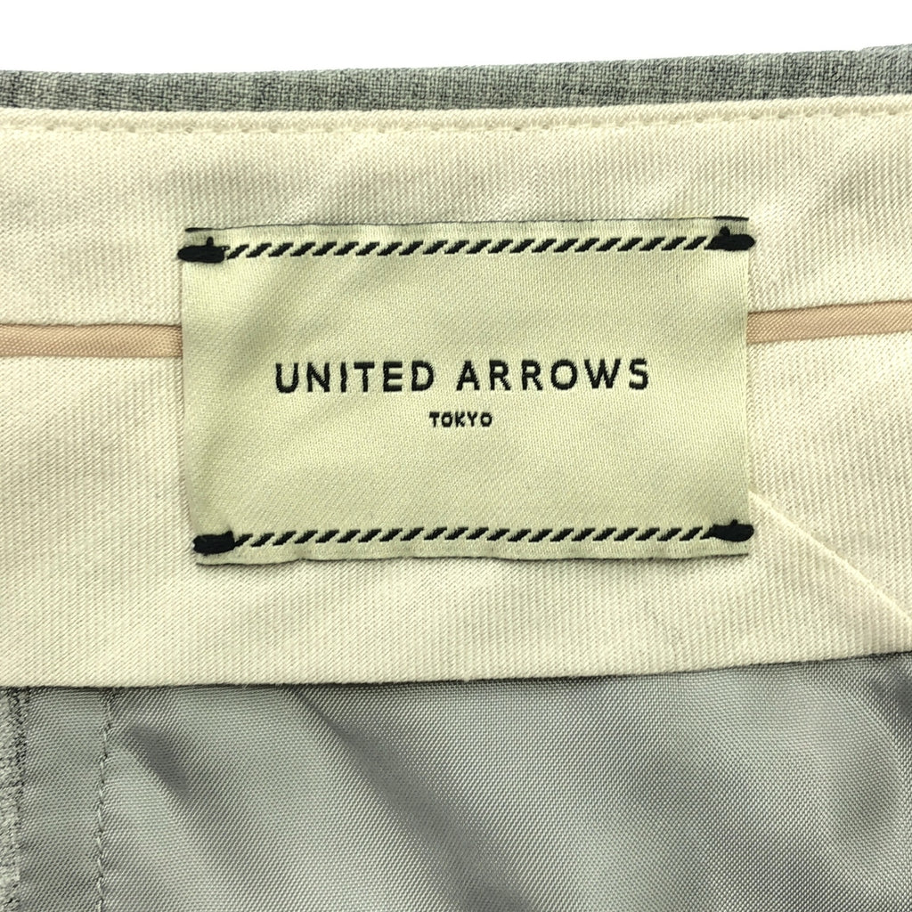 UNITED ARROWS / 유나이티드 애로즈 | 2 택 와이드 팬츠 | 40 | 그레이 | 여성