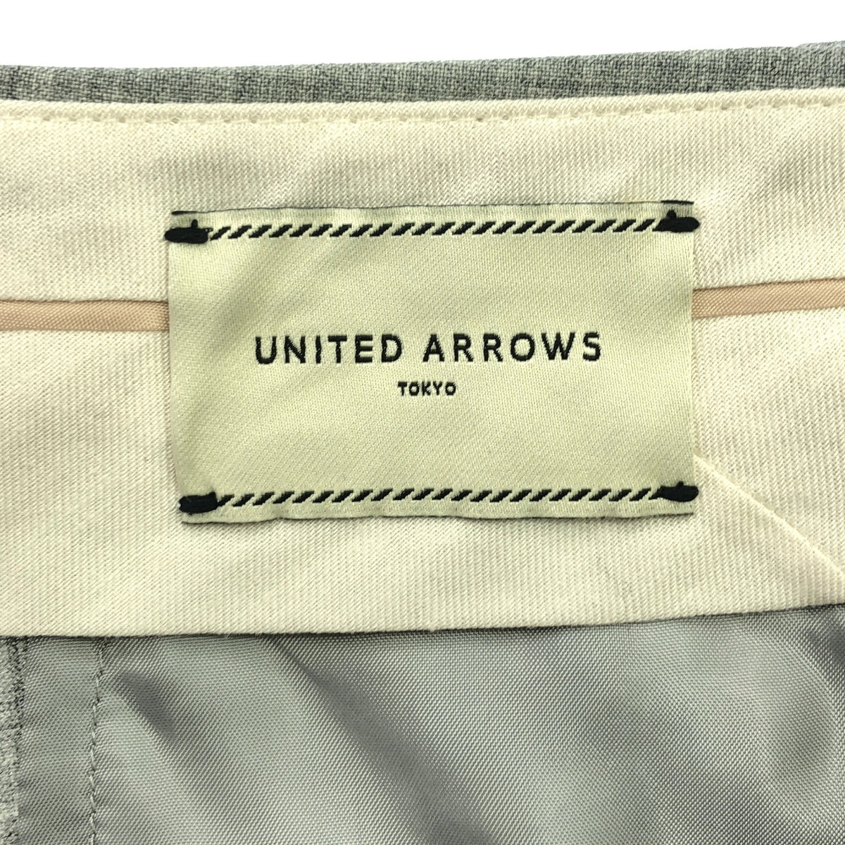 聯合箭隊 | 2條褶寬褲 | 40 |灰色 |女性的