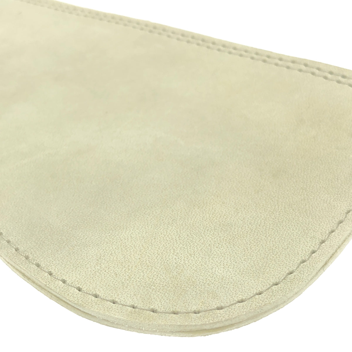 【美品】  TAGLIOVIVO / タリオヴィヴォ | レザー ハンド ポーチ バッグ | オフホワイト | メンズ