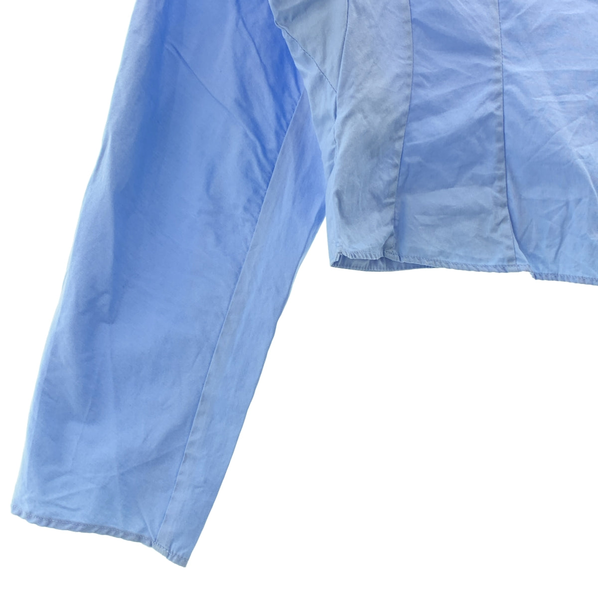 MARNI / マルニ | 2024SS | コットンポプリン フロントタック バックギャザー クロップドシャツ | 42 | レディース