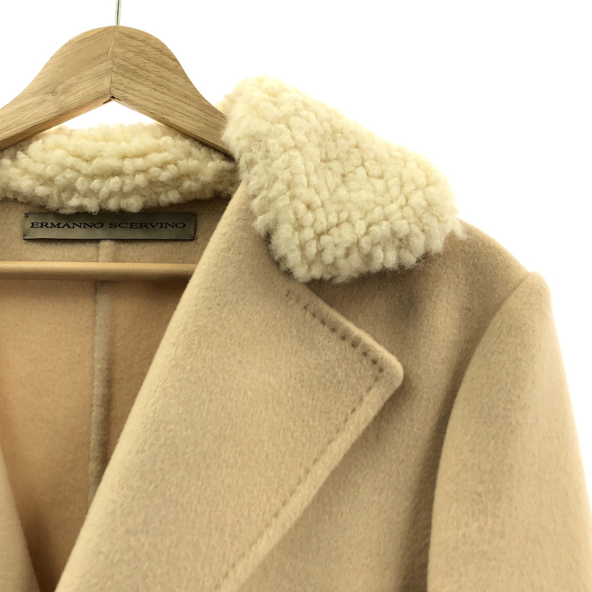 ERMANNO SCERVINO | 羊毛雙排扣大衣 | 40碼 | 女款