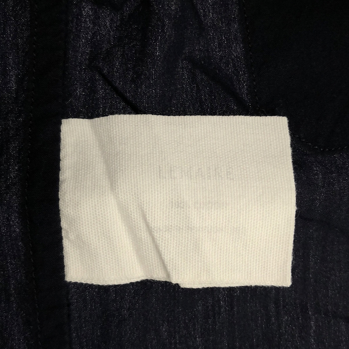 LEMAIRE | Cotton Regular Collar Shirt | 48 | Navy | Men's