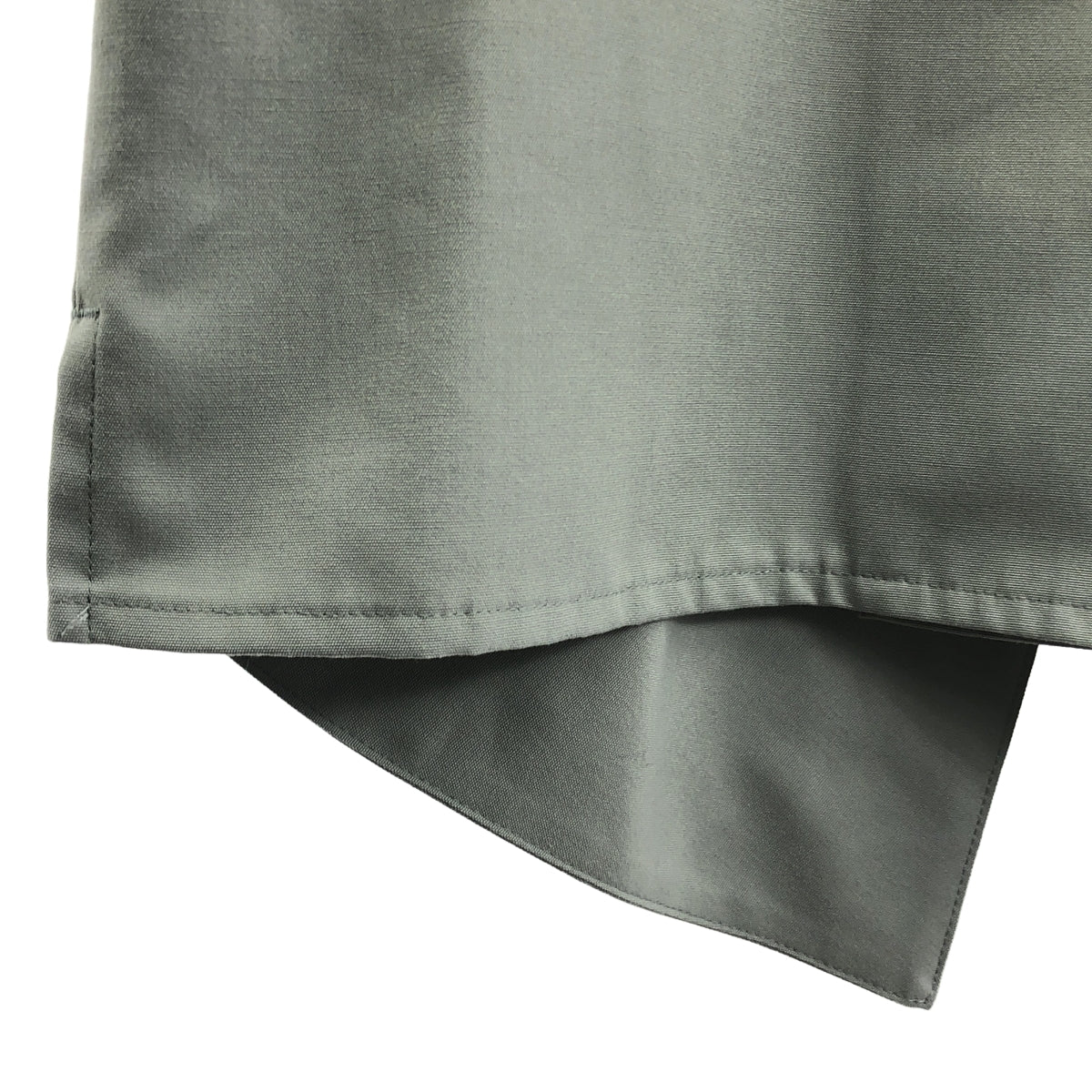 【美品】  Re:poris / レポリス | 2021AW | military evening shirt / ミリタリー シャツ ブラウス | F | グレー | レディース