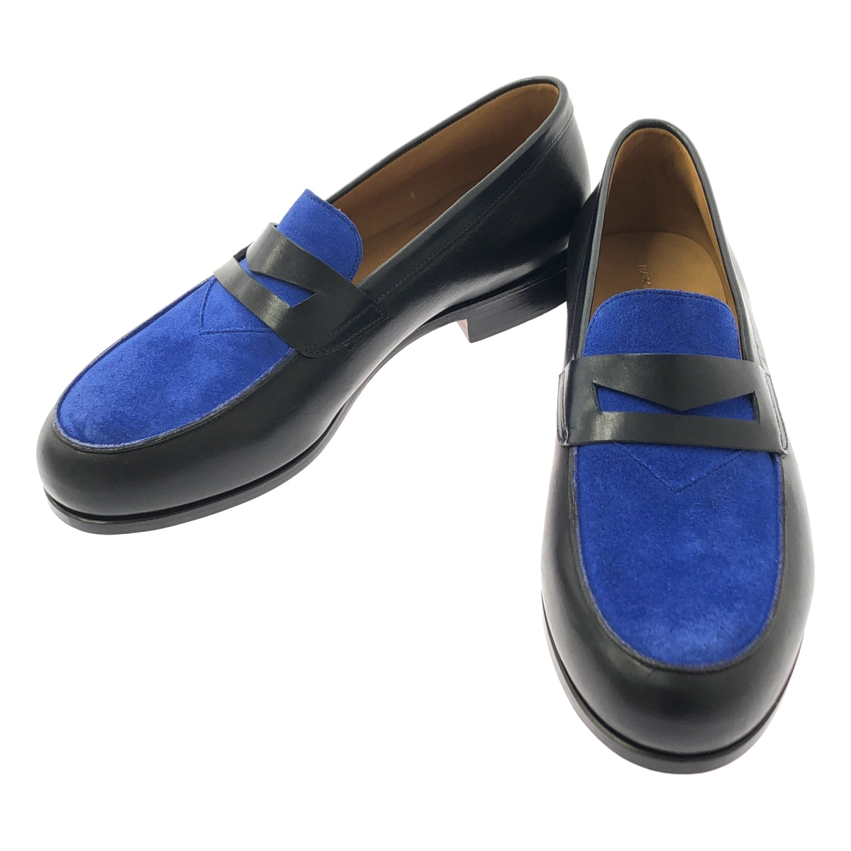 新品】 MAISON KITSUNE / メゾンキツネ | レザー スエード切替 バイ