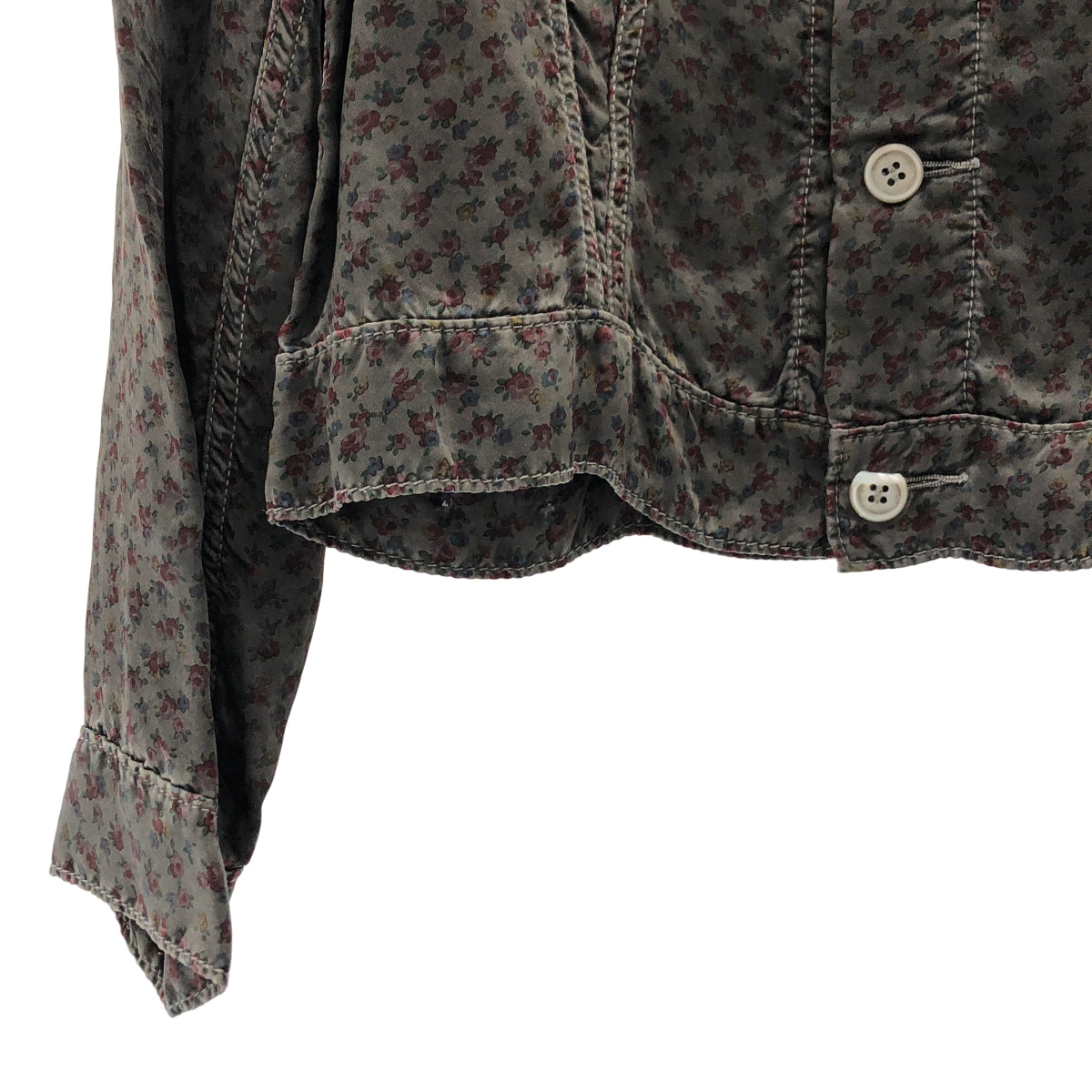 tricot COMME des GARCONS / トリココムデギャルソン | 花柄  プリント トラッカー ジャケット |