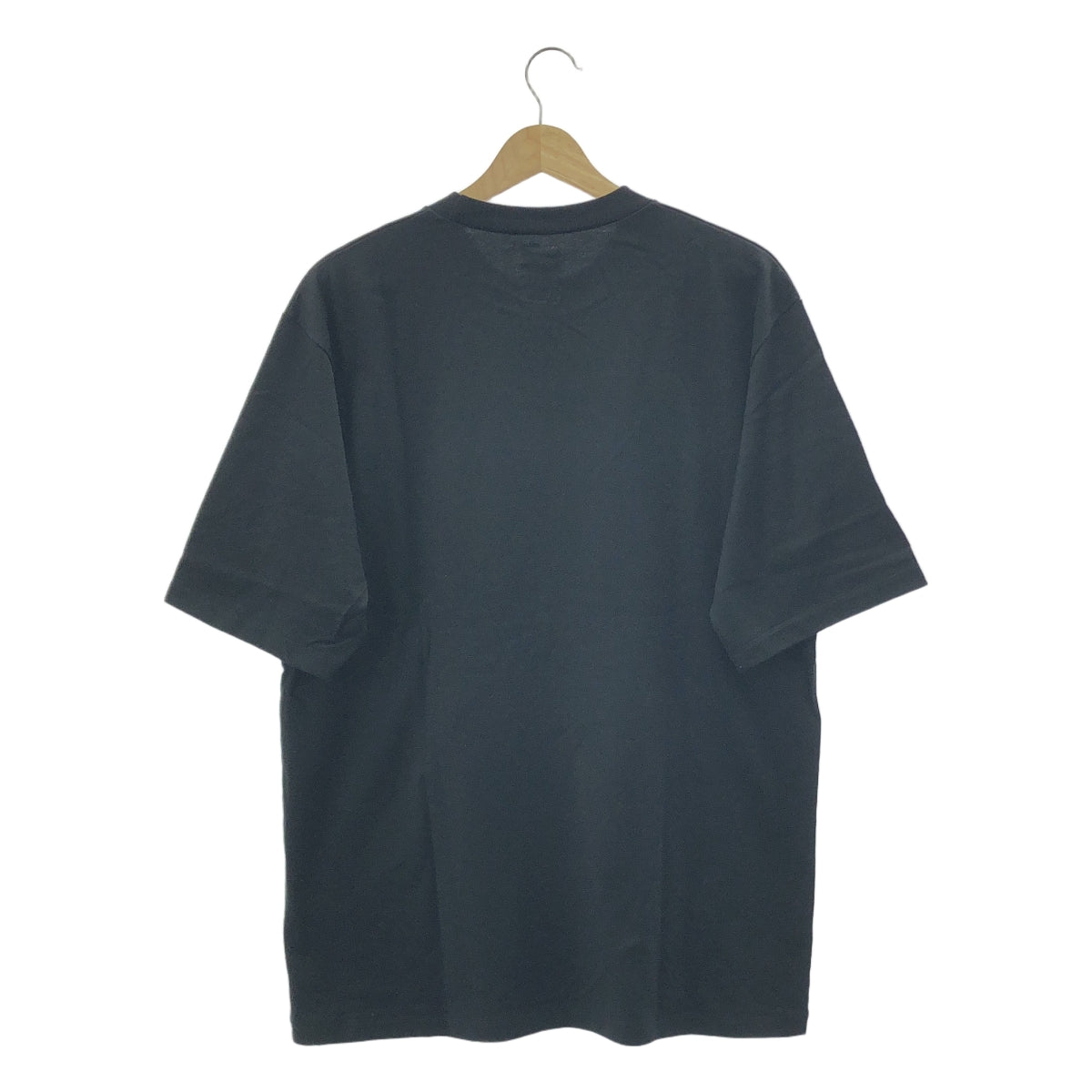【美品】  mando / マンド | BLUE LIGHTS / コットンプリントクルーネックS/Sカットソー Tシャツ | 3 | ブラック | メンズ