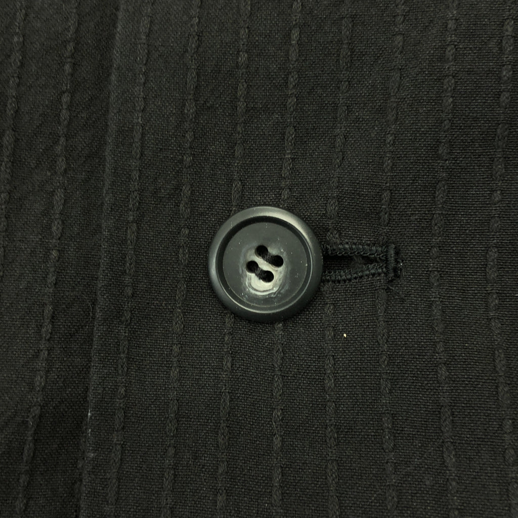 【美品】  ISSEY MIYAKE PERMANENTE / イッセイミヤケペルマネンテ | 2004AW | オーバーシルエット シングルコート / 裏地付き | M | ブラック | メンズ