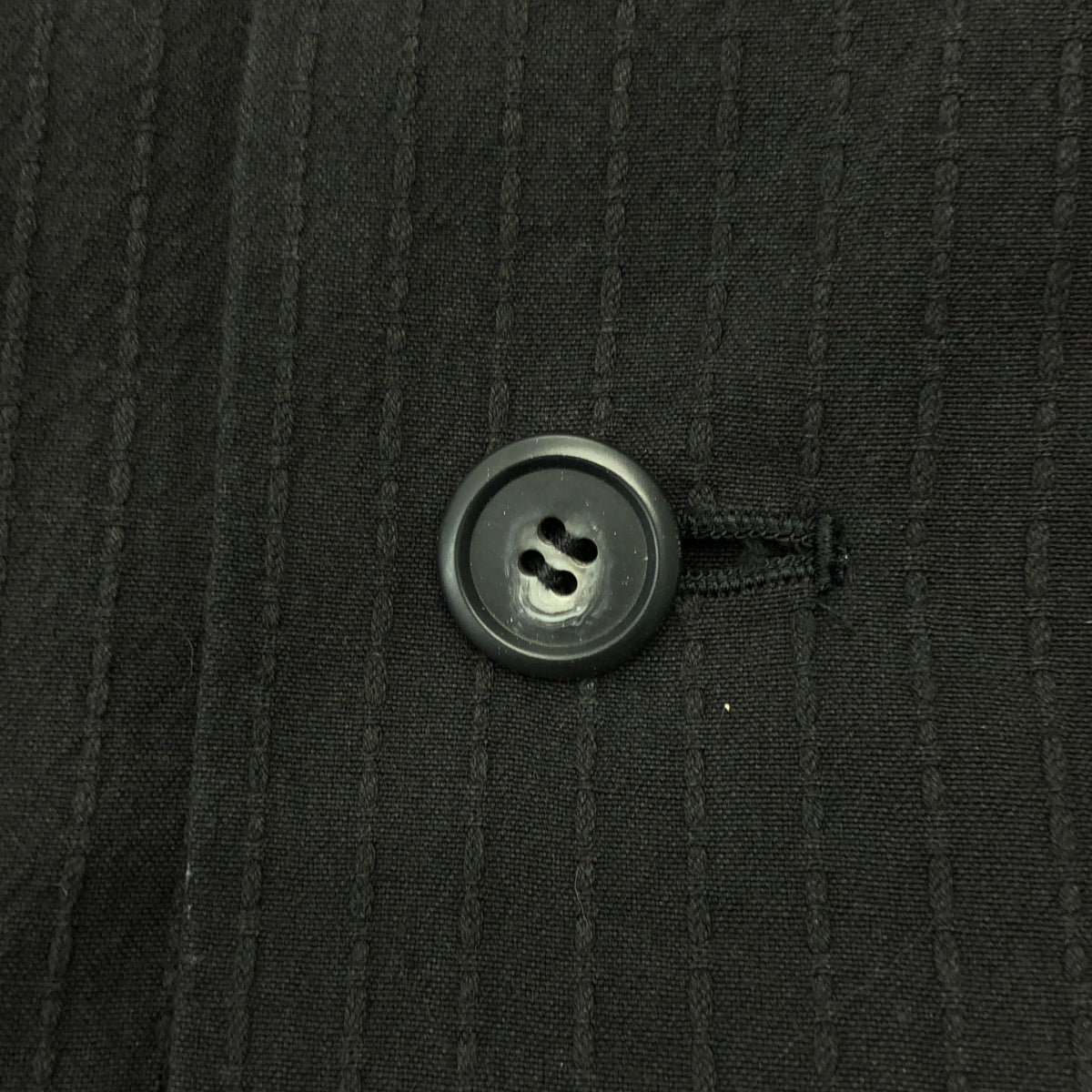 【美品】  ISSEY MIYAKE PERMANENTE / イッセイミヤケペルマネンテ | 2004AW | オーバーシルエット シングルコート / 裏地付き | M | ブラック | メンズ