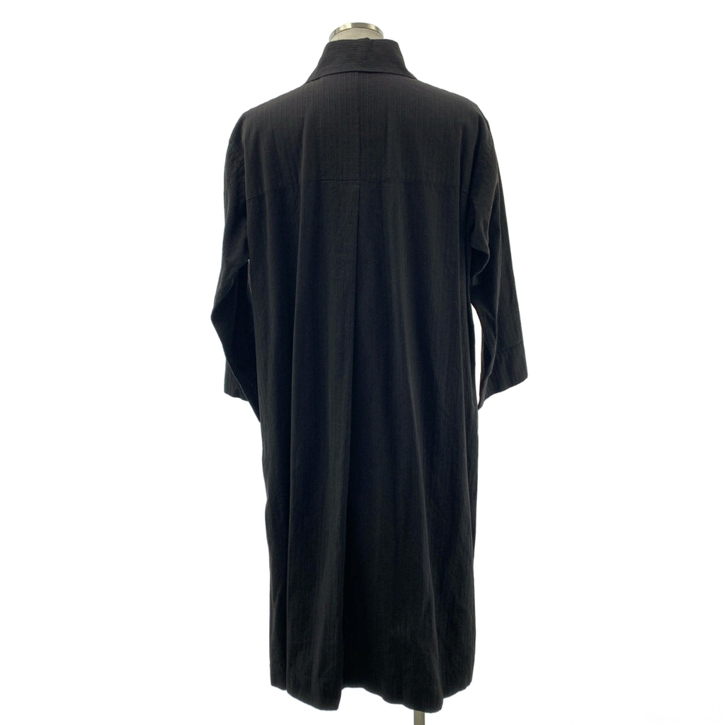 【美品】  ISSEY MIYAKE PERMANENTE / イッセイミヤケペルマネンテ | 2004AW | オーバーシルエット シングルコート / 裏地付き | M | ブラック | メンズ