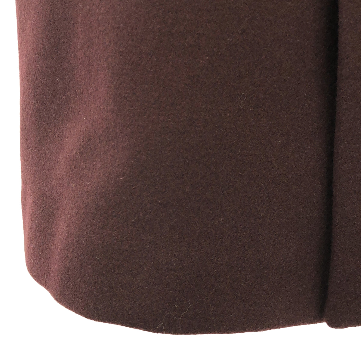 scye basics / Scythe basics | Wool cashmere blend double chester coat | 38 | Burgundy | Men's