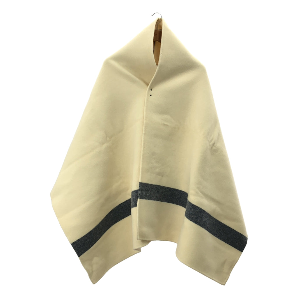 HYKE / ハイク | DOUBLE FACE CAPE ウールダブルフェイスケープ ポンチョ |