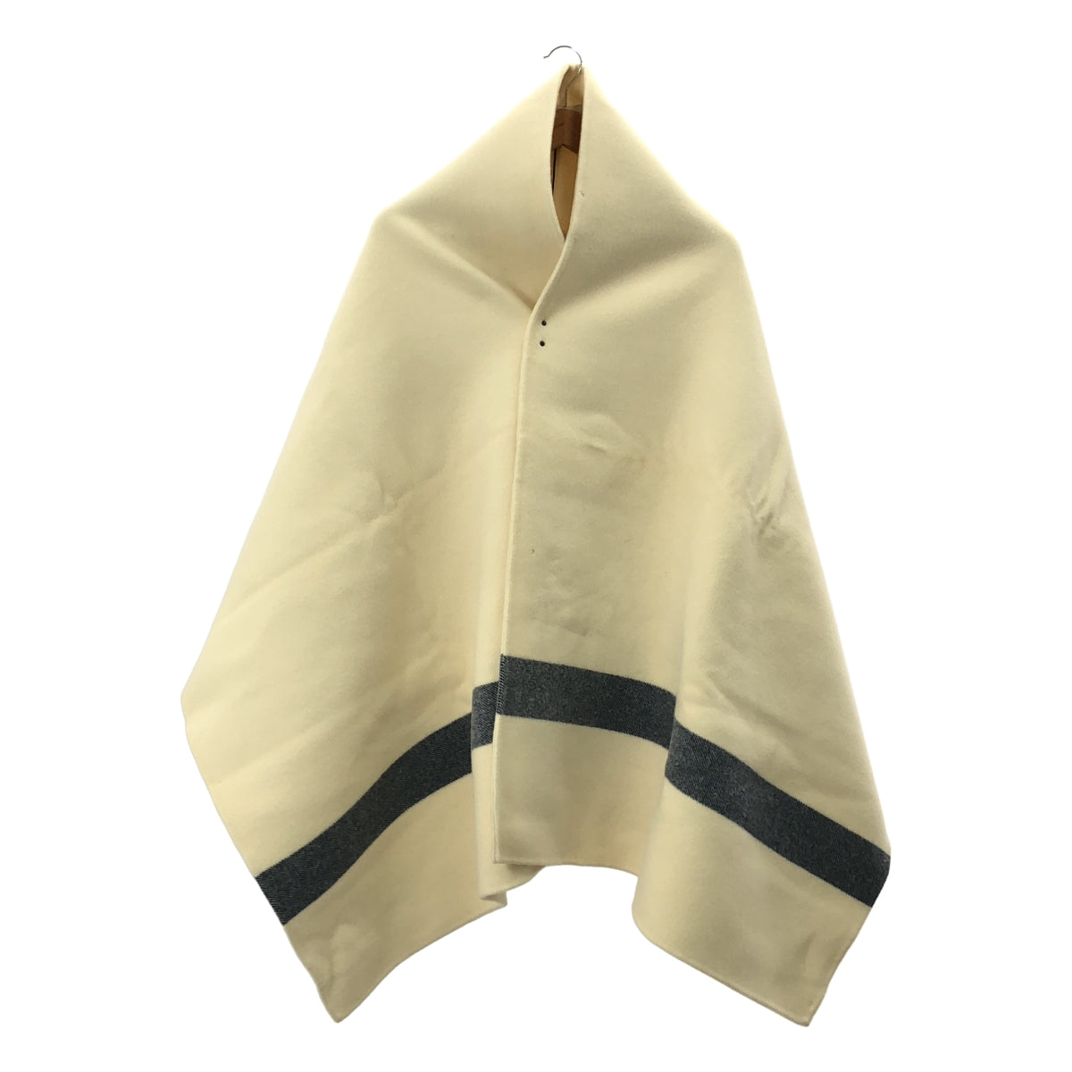 HYKE / ハイク | DOUBLE FACE CAPE ウールダブルフェイスケープ ポンチョ |