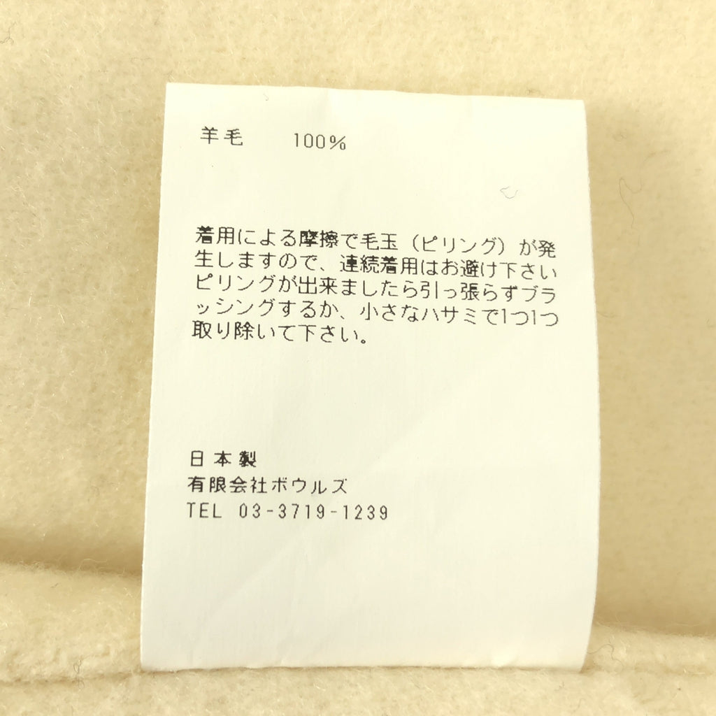 HYKE / ハイク | DOUBLE FACE CAPE ウールダブルフェイスケープ ポンチョ |