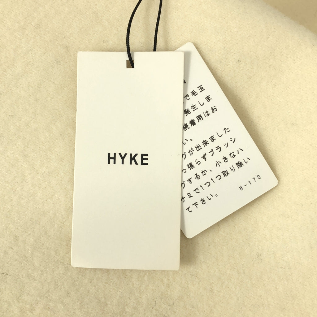 HYKE / ハイク | DOUBLE FACE CAPE ウールダブルフェイスケープ ポンチョ |