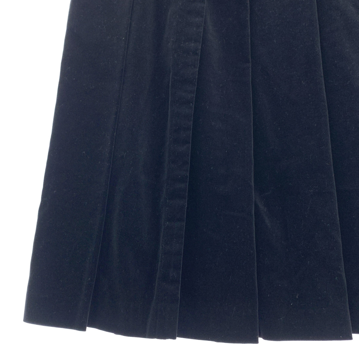 COMME des GARCONS / コムデギャルソン | 2012AW / AD2012 | ベロア プリーツスカート | XS | レディース