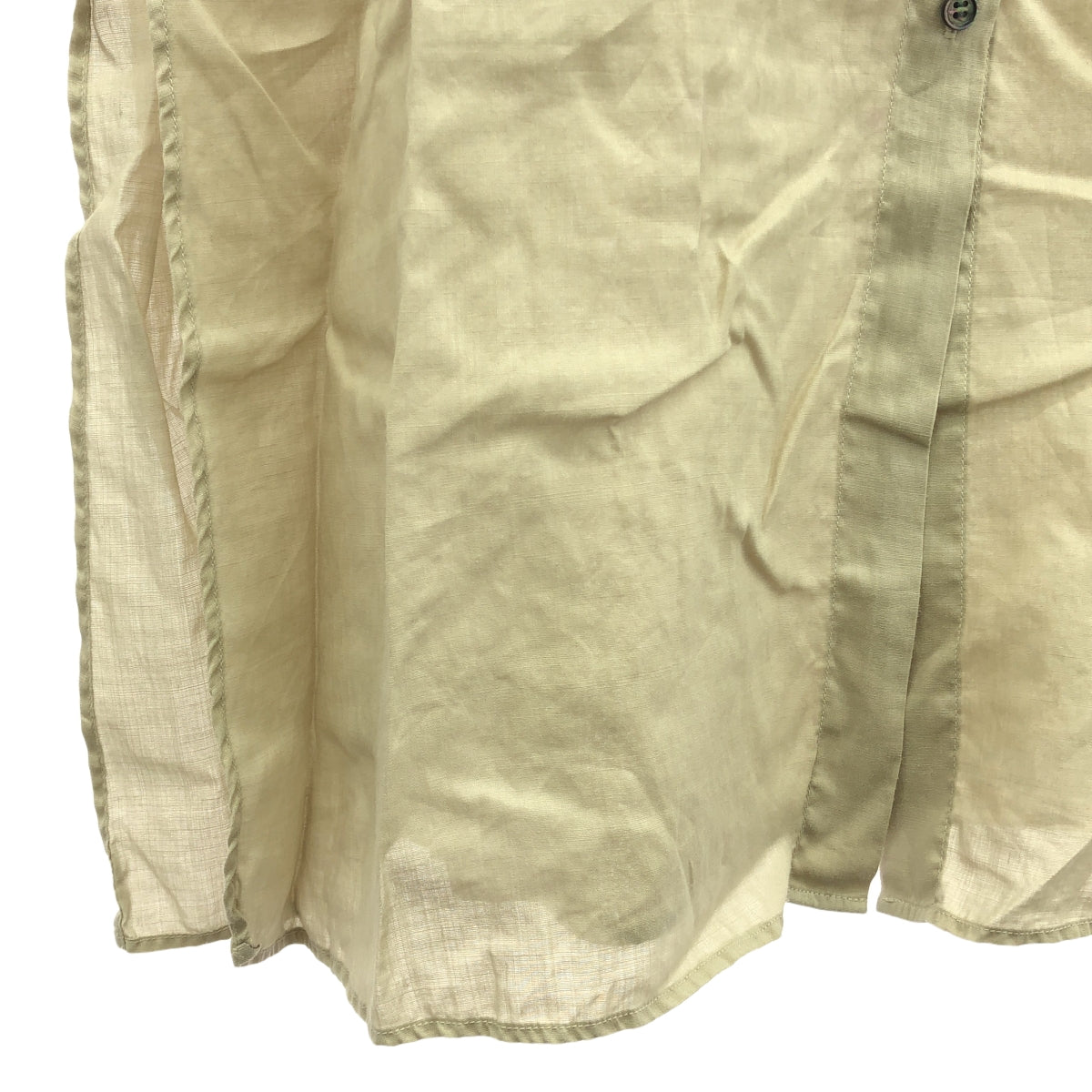 利西埃公寓 / 利西埃公寓 | 利西埃公寓2023SS |苧麻襯衫裙 | F |米色 |女性的