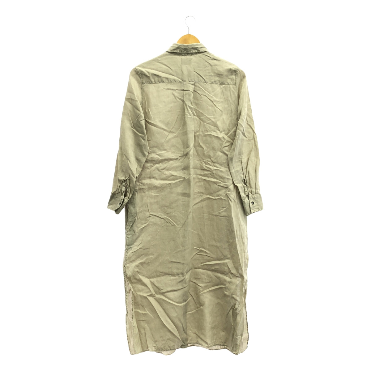 利西埃公寓 / 利西埃公寓 | 利西埃公寓2023SS |苧麻襯衫裙 | F |米色 |女性的