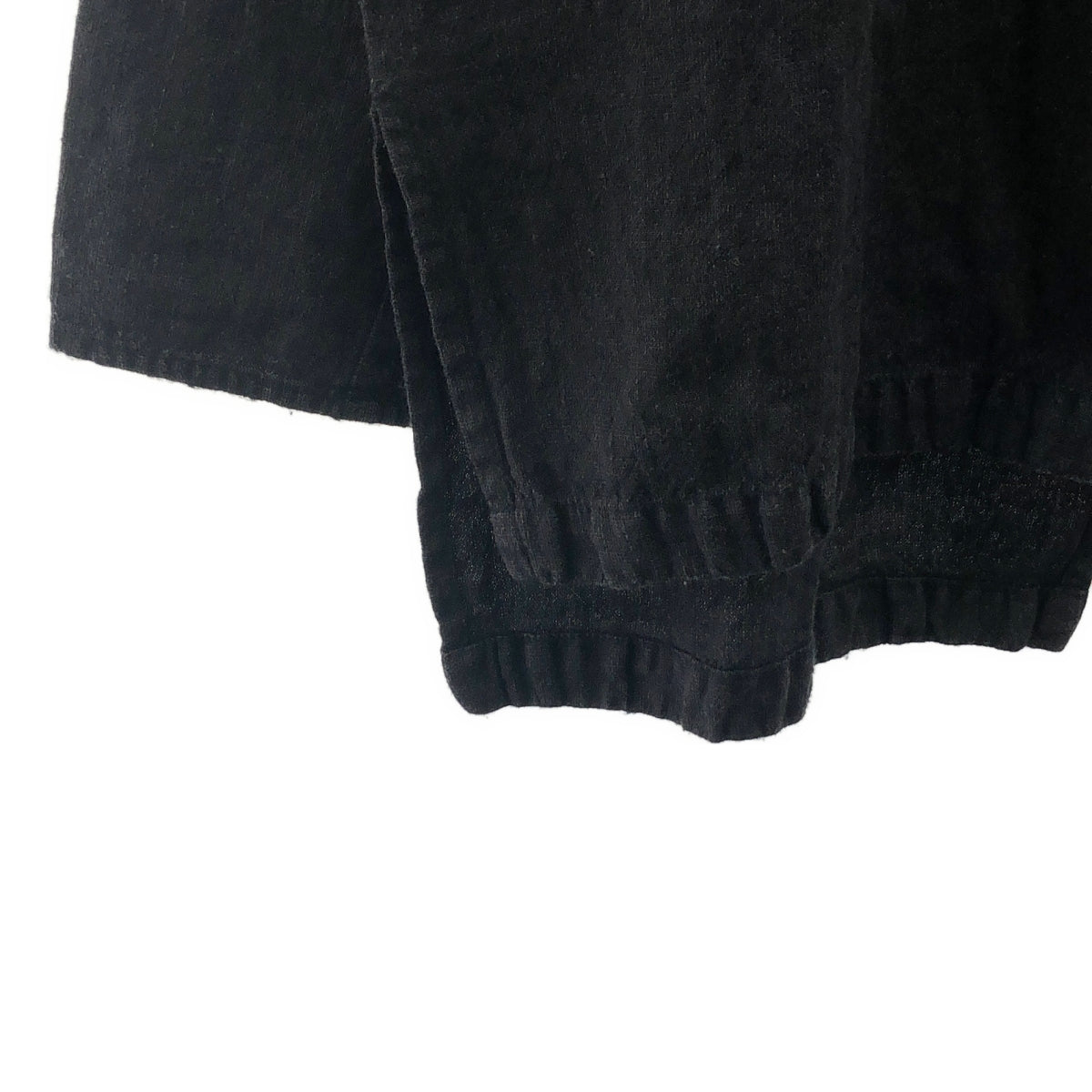 muku / 묵 | 린넨 울 혼방 노 컬러 셔츠 | 차콜 그레이 | 남성