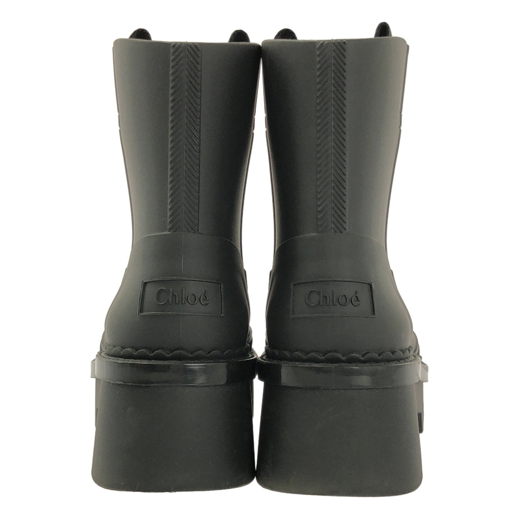 Chloe / 클로이 | RAINA / 레이나 로고 레인 짧은 부츠 | 37 |