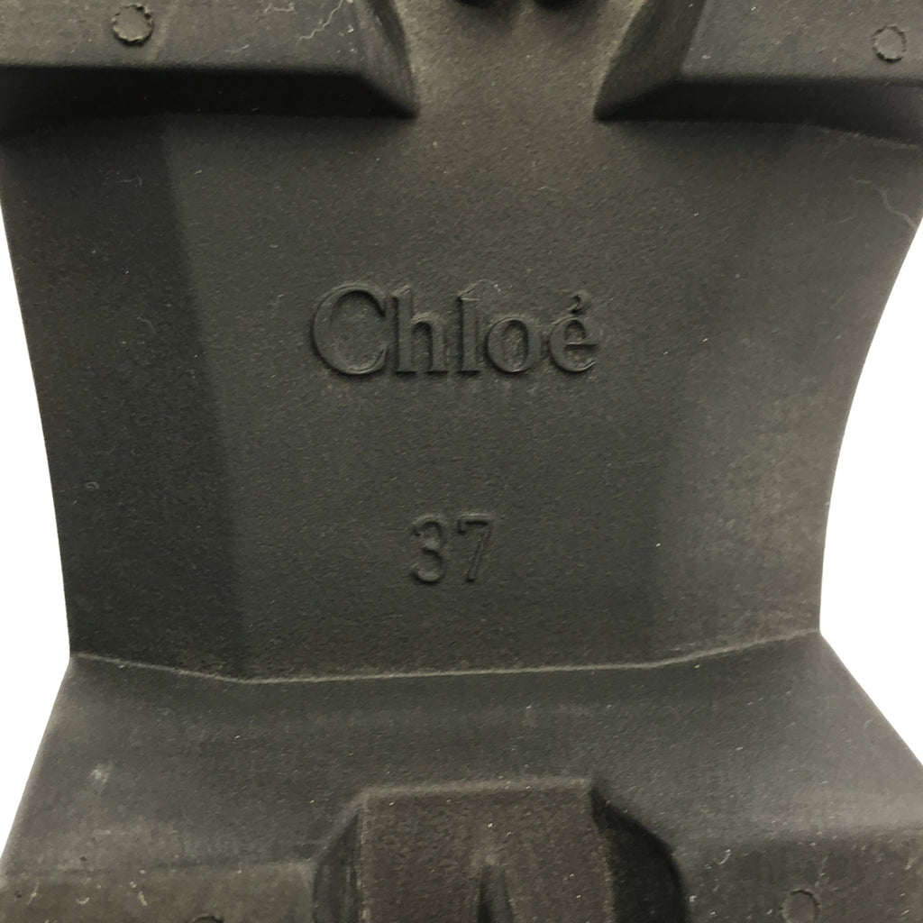 Chloe / 클로이 | RAINA / 레이나 로고 레인 짧은 부츠 | 37 |