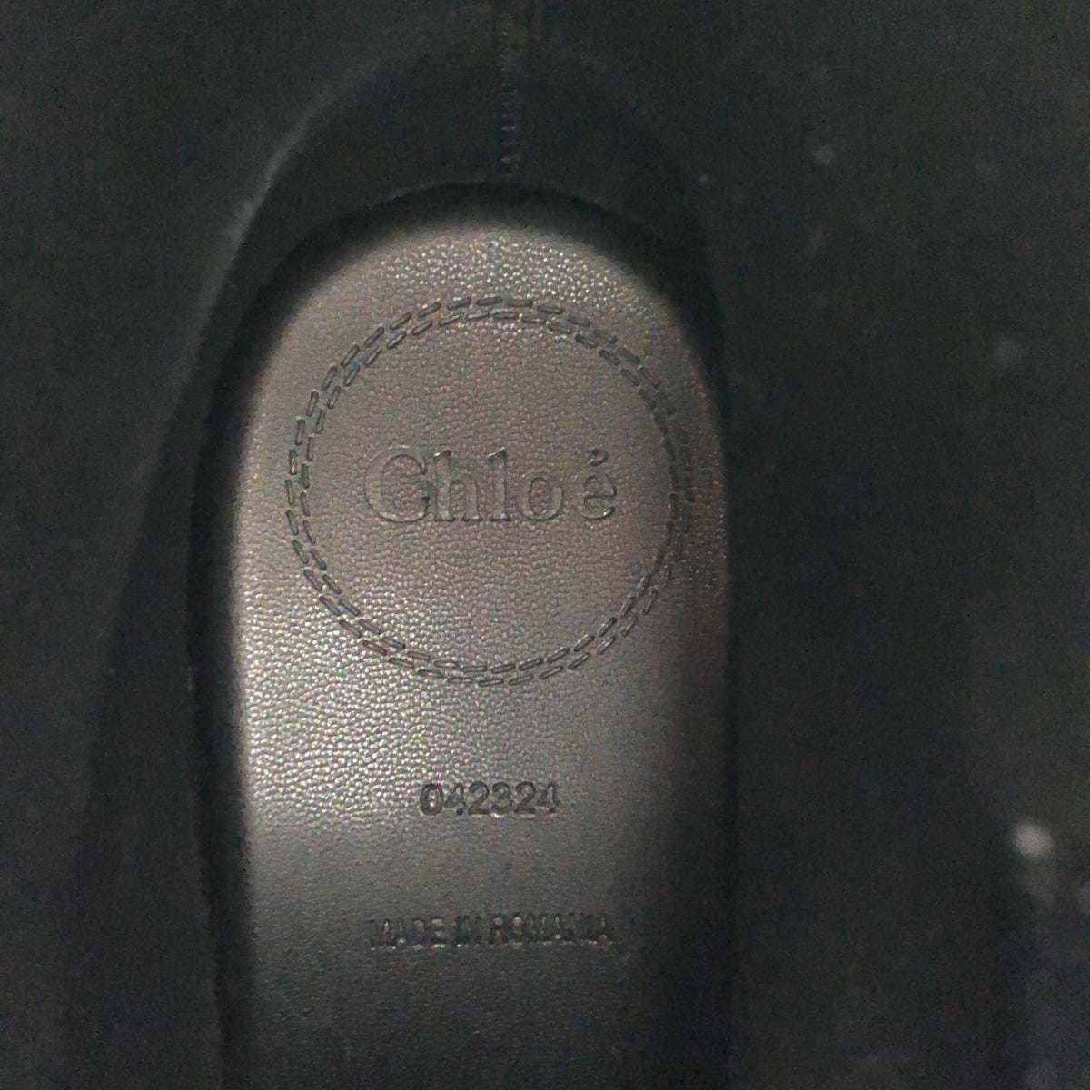 Chloe / 클로이 | RAINA / 레이나 로고 레인 짧은 부츠 | 37 |